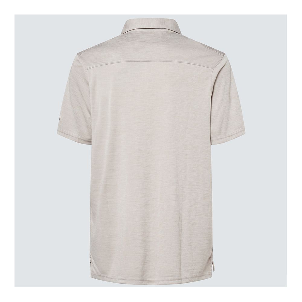 Oakley AERO HYDROLIX - Polo Homme arctic white hthr