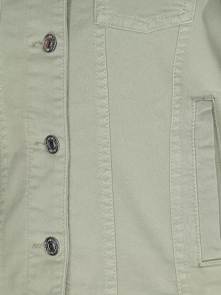 TOM TAILOR Jeansjacke grün