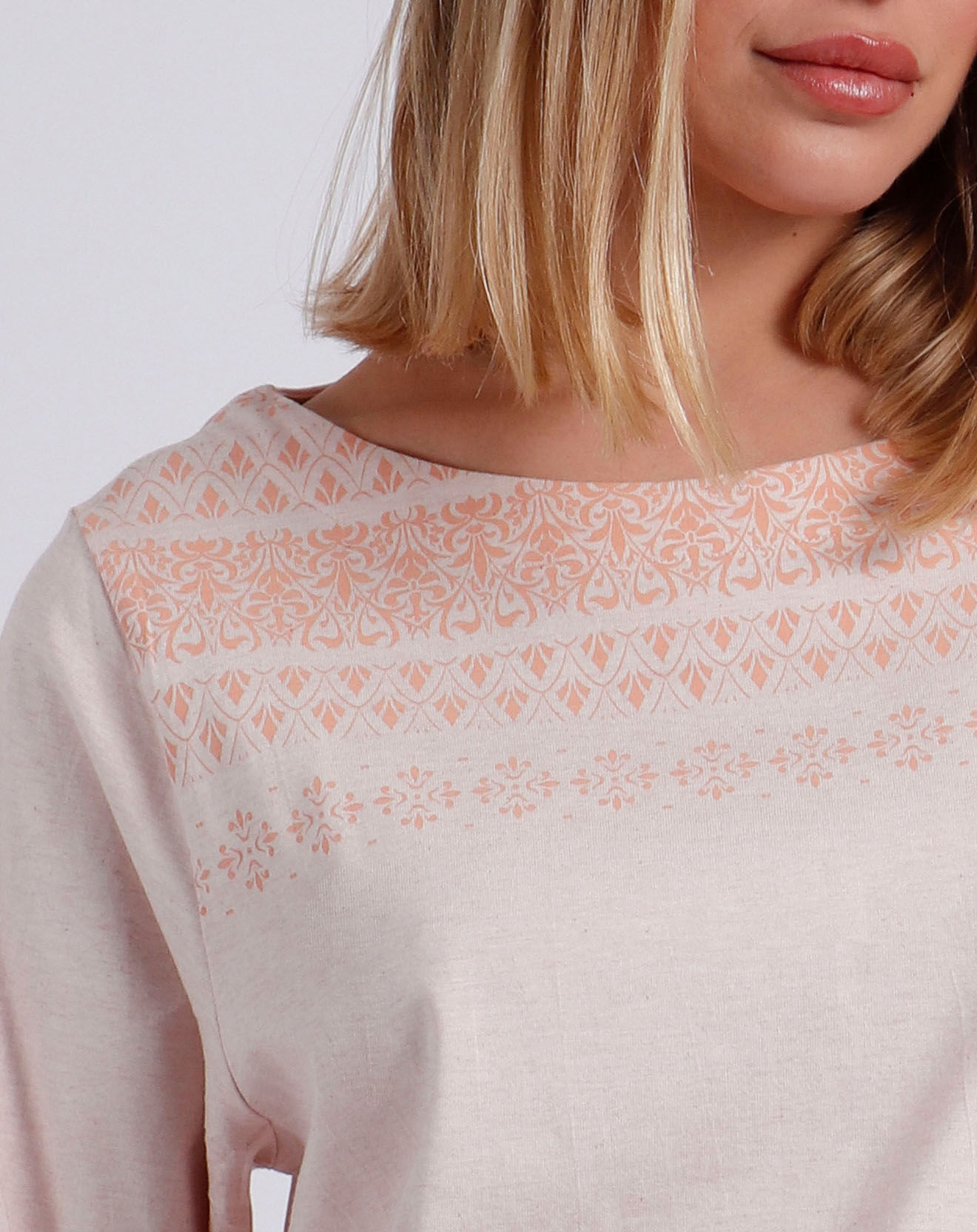 Admas Classic Pyjama Haut à manches longues & Pantalon Jia rose