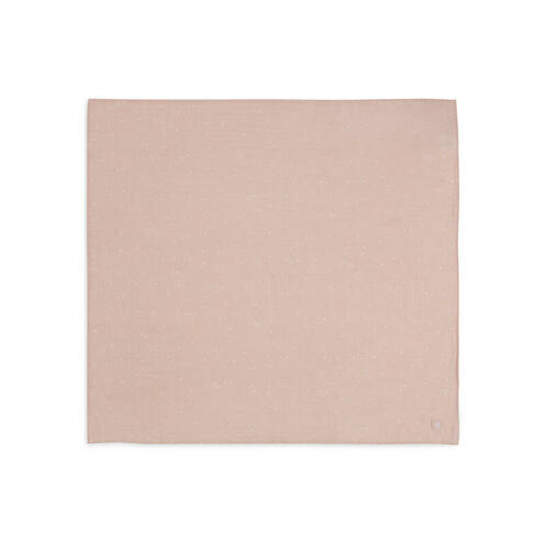Lot de 2 langes en gaze de coton larges 115x115cm Twinkling - Wild rose - JOLLEIN