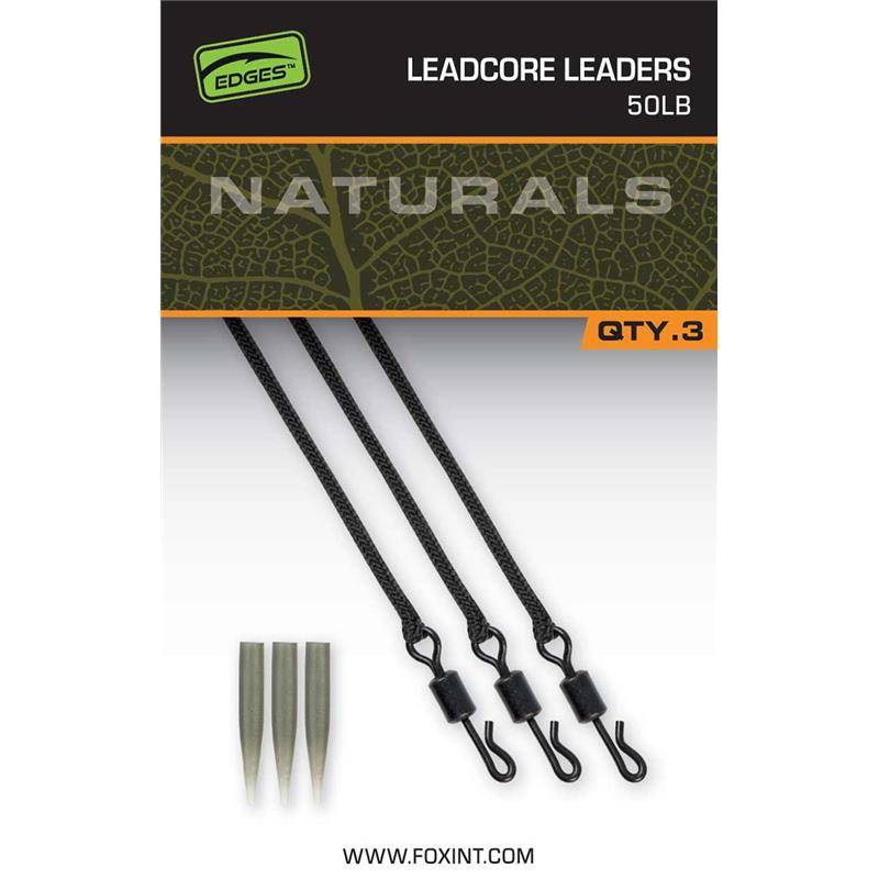 Leadcore Fox Edges Naturals Leadcore Leaders