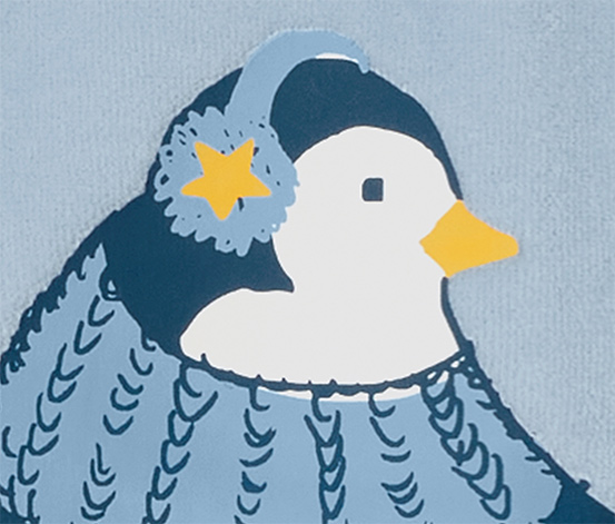 Kinder-Nicki-Pyjama, Pinguin