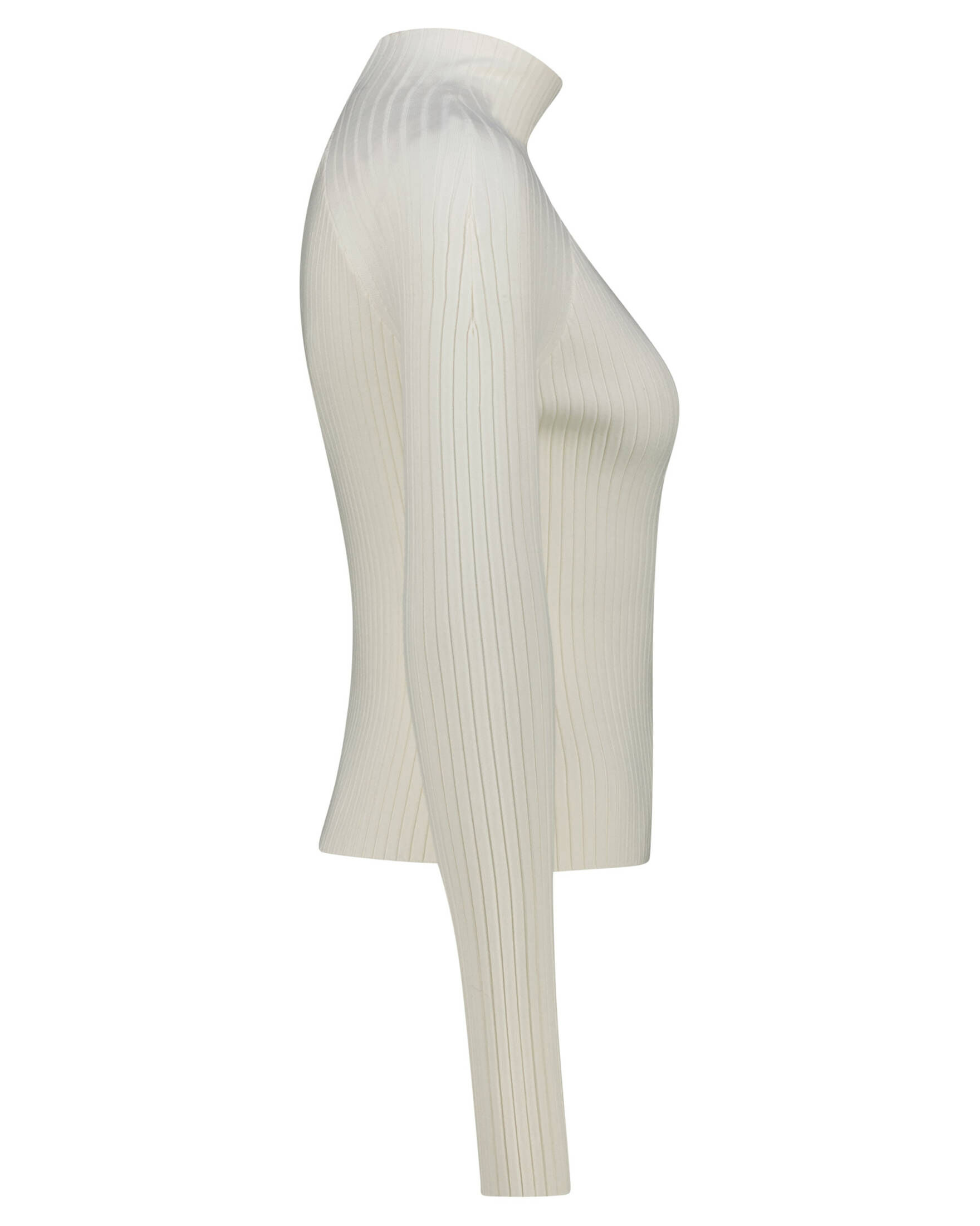 ALAÏA| Damen Strickpullover mit Wolle RIB JUMPER