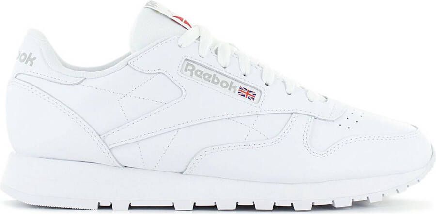 Reebok Classic Leather Cloud White Cloud White Pure Grey 3- Dames Cloud White Cloud White Pure Grey 3