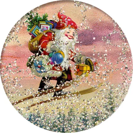 Coppenrath Verlag Nostalgischer Glitzertraum, Mini-Adventskalender-Sort.(Behr)