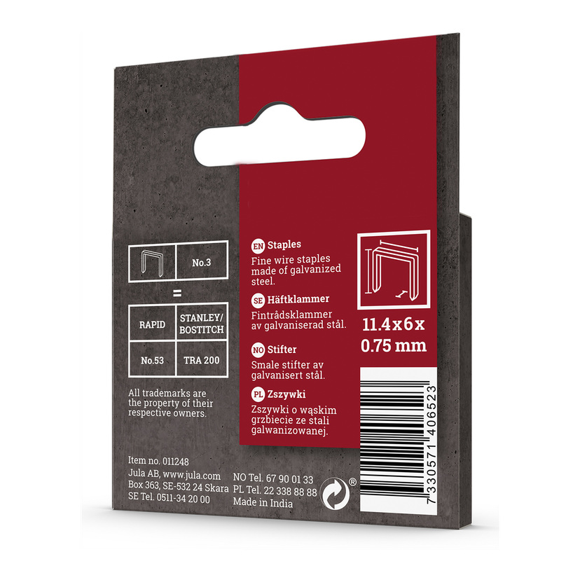 Stifter 1000-pk No. 3 6 mm