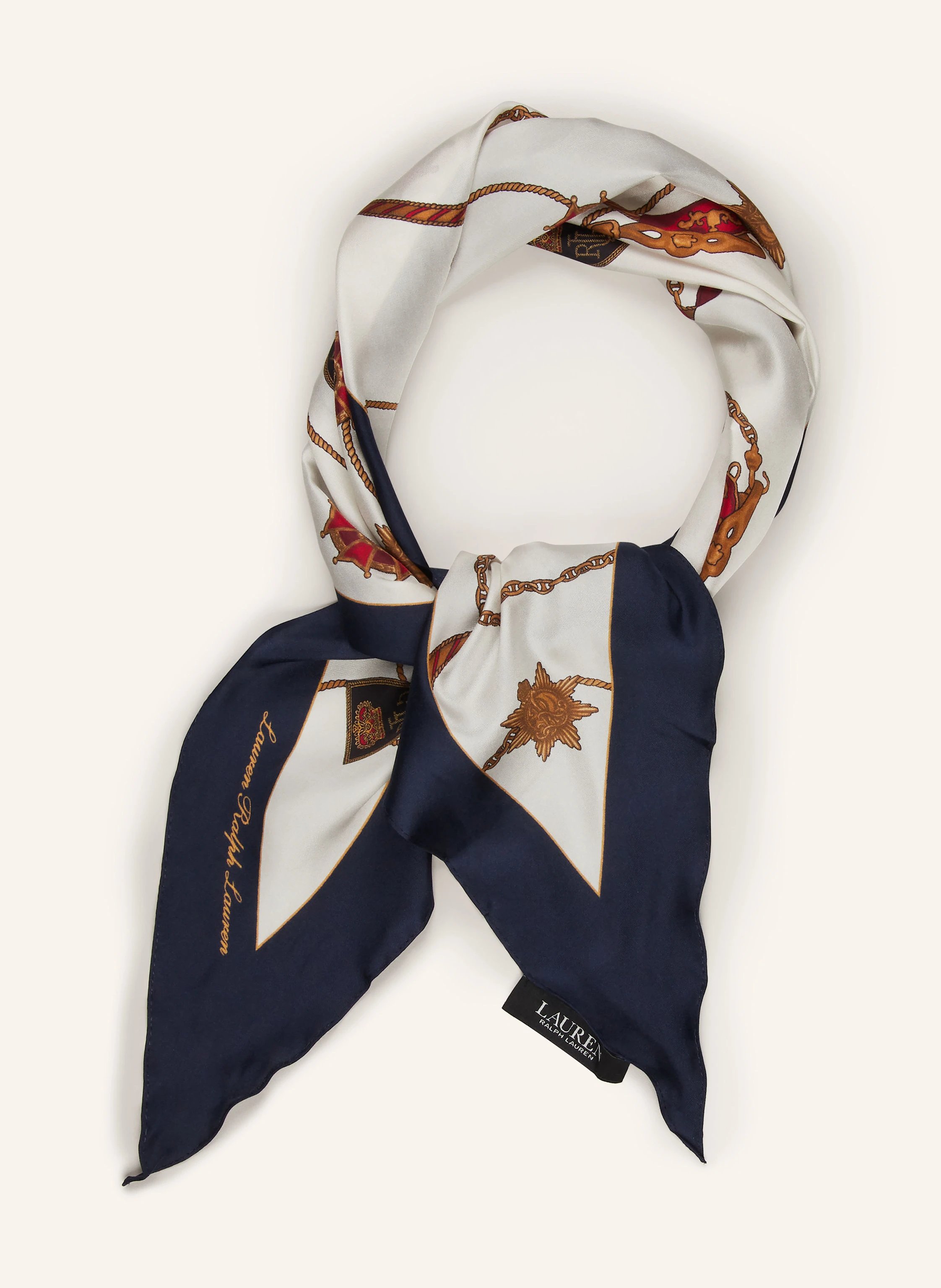 LAUREN RALPH LAUREN Dreieckstuch aus Seide