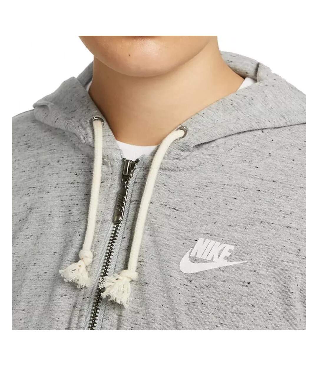 Sweat à capuche Gris Femme Nike Gym Vintage
