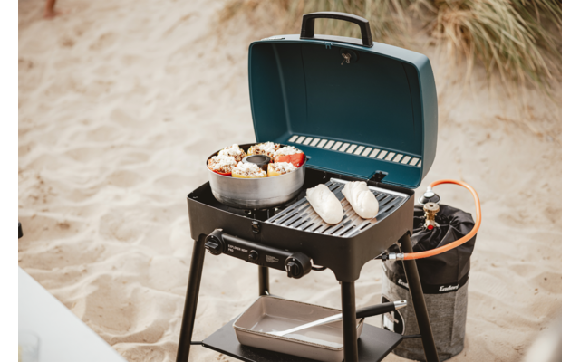 Enders Vamo Mobiler Camping Backofen inkl. Aufbackgitter & Thermometer