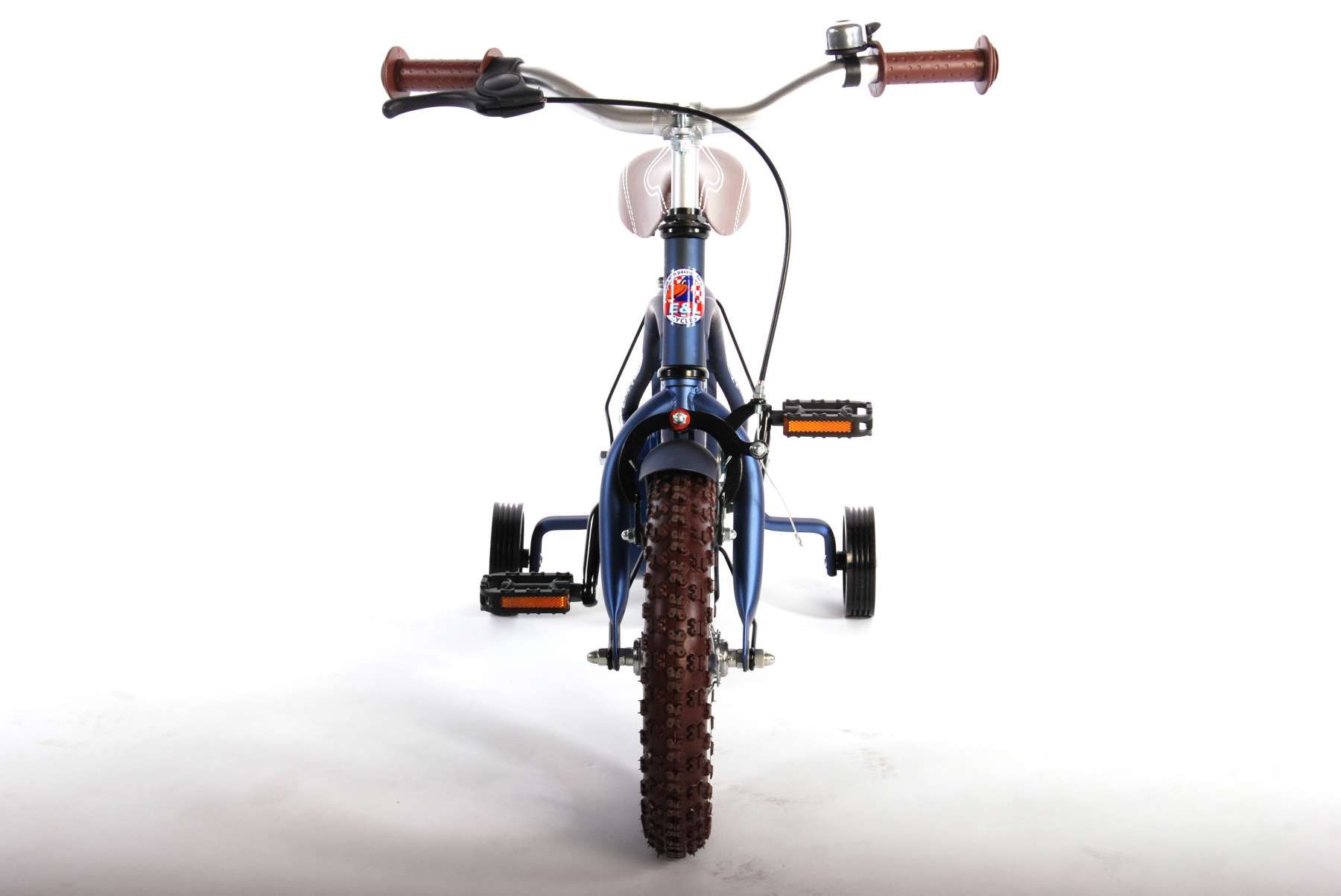 TPFSports Black Cruiser Kinderfahrrad - Jungen - 12 Zoll - Rücktritt + Handbremse - Schwarz