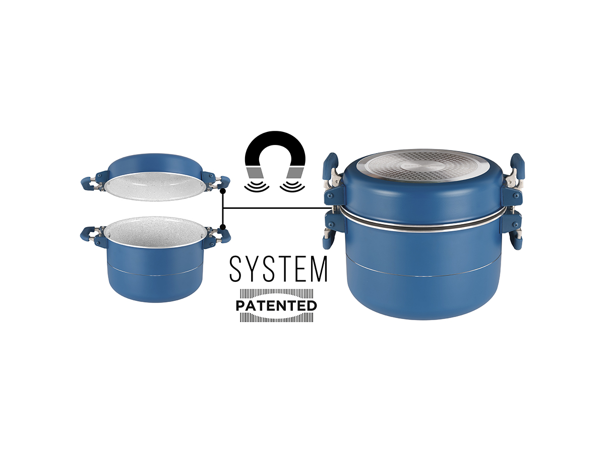 Brunner Carezza Magnet 7-delige pannenset - Ø 22 cm
