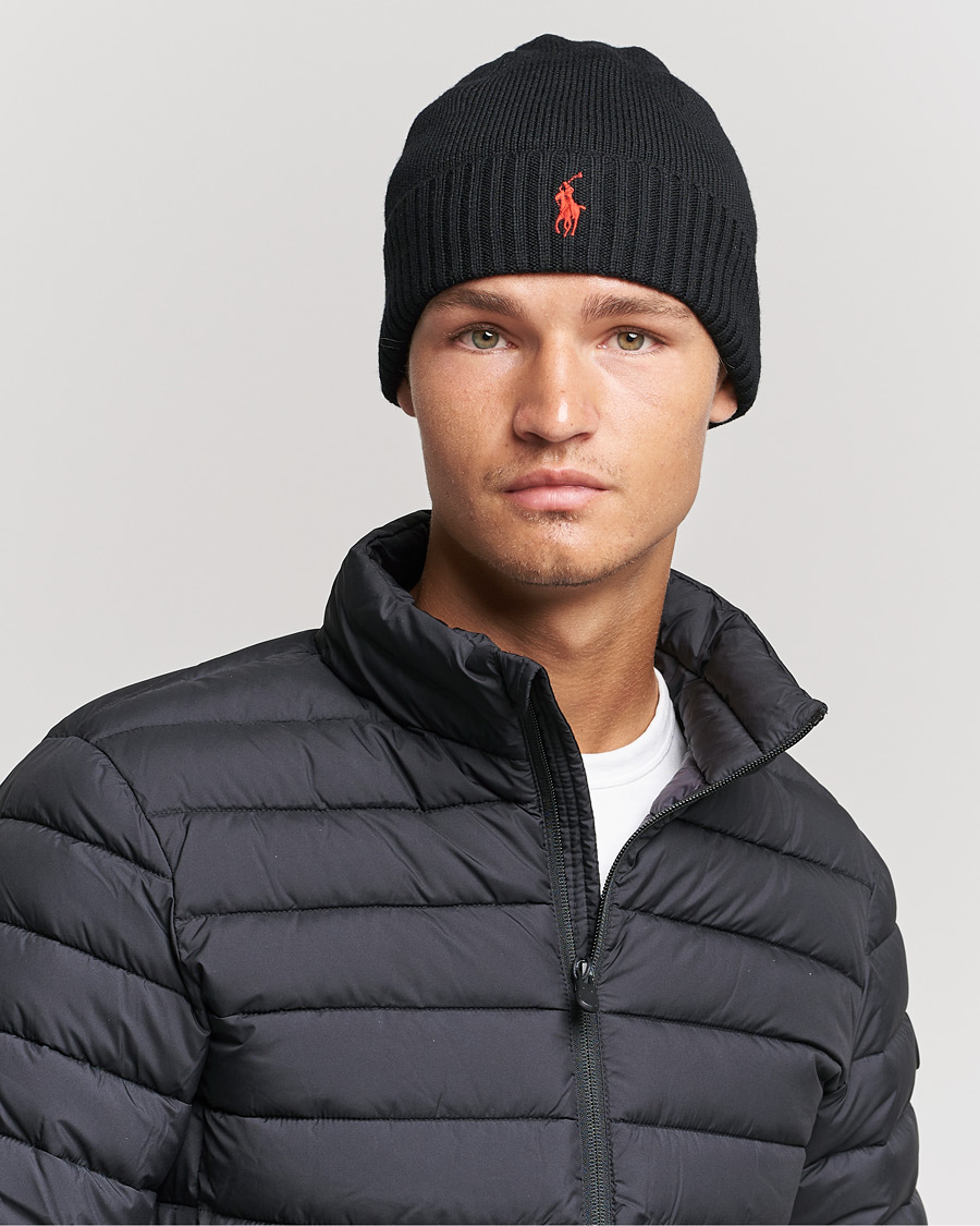 Polo Ralph Lauren Merino Beanie Black