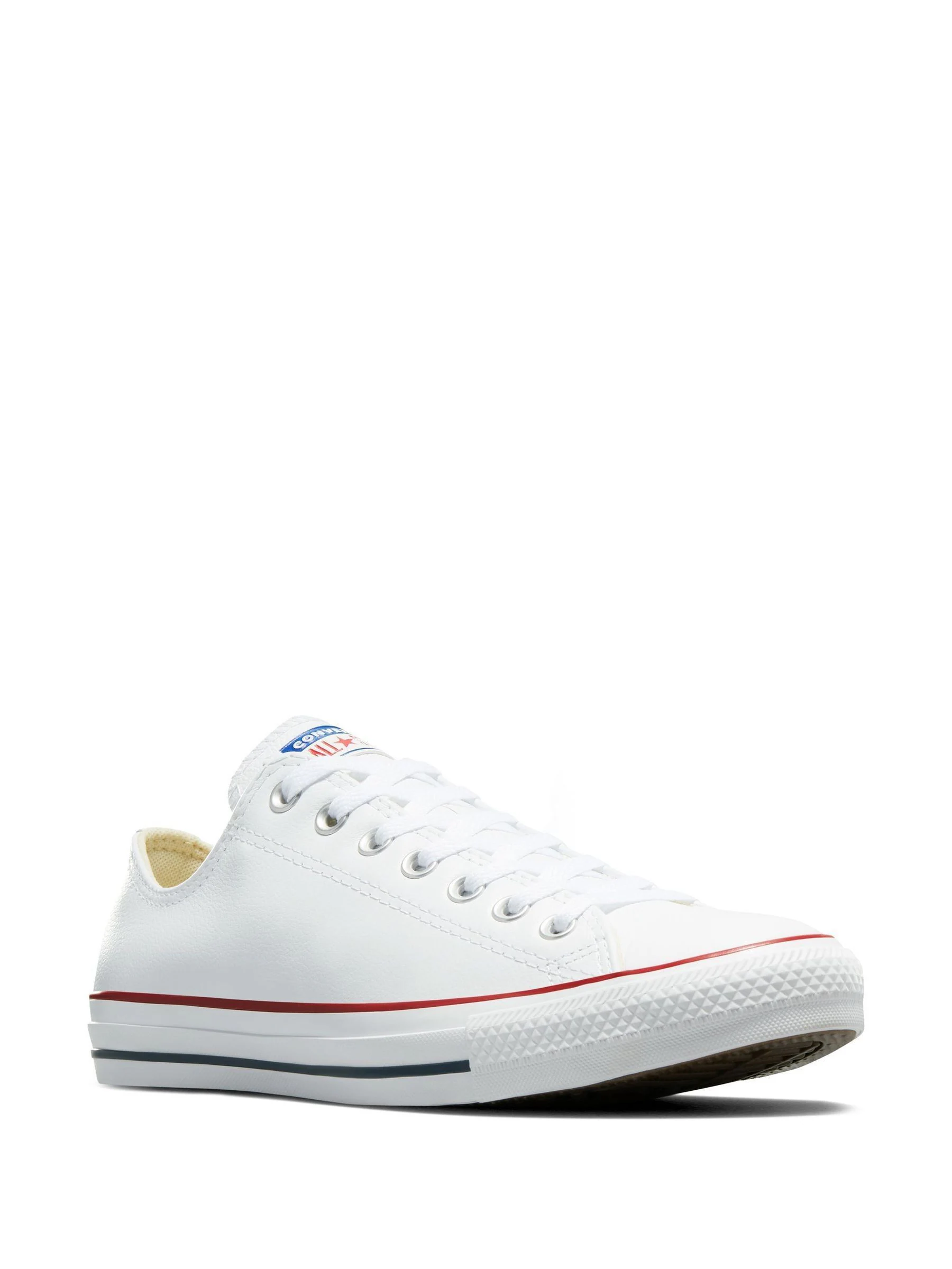 Wit - Converse witte leren Chuck Ox sneakers