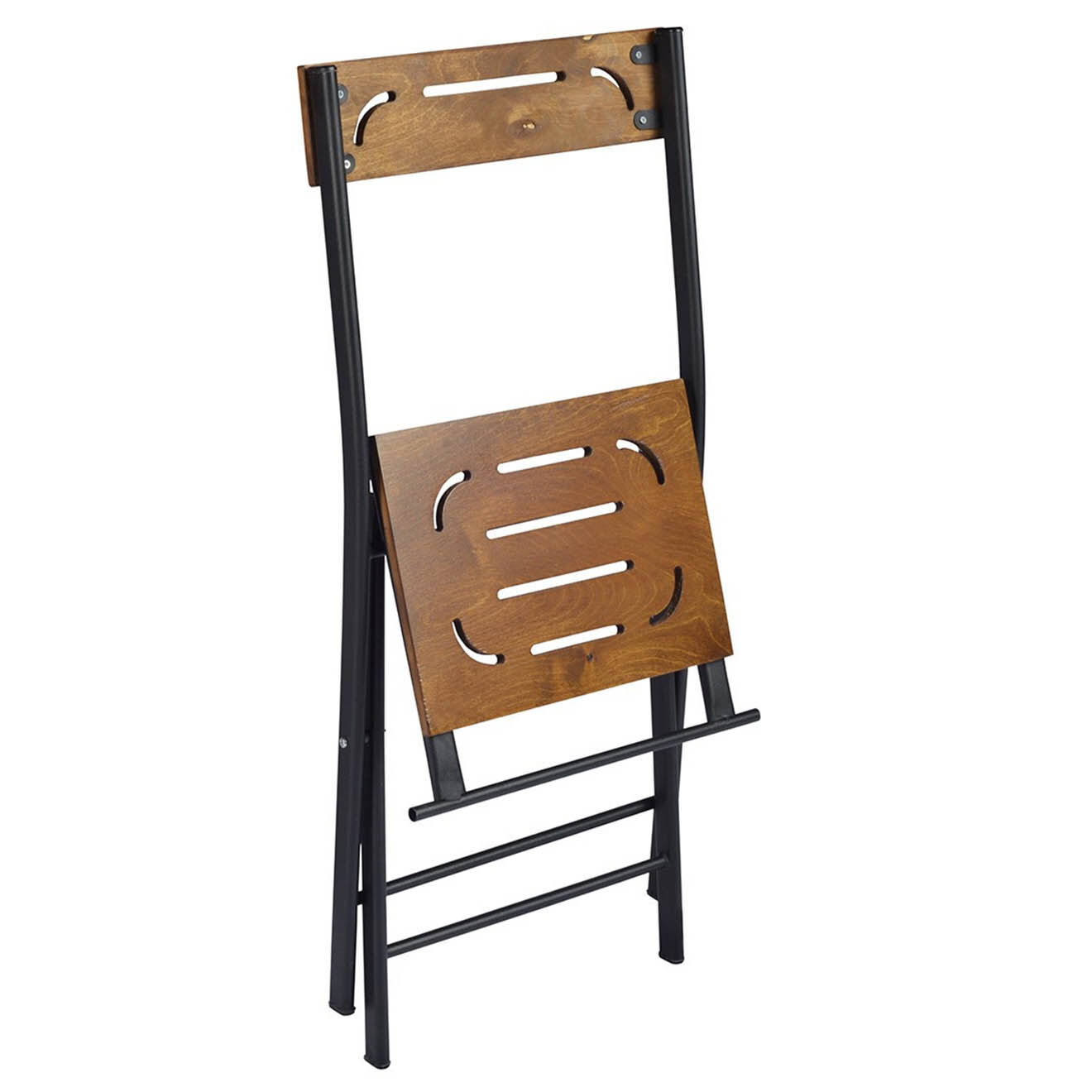 Wooden Art Ensemble de jardin 2 places marron