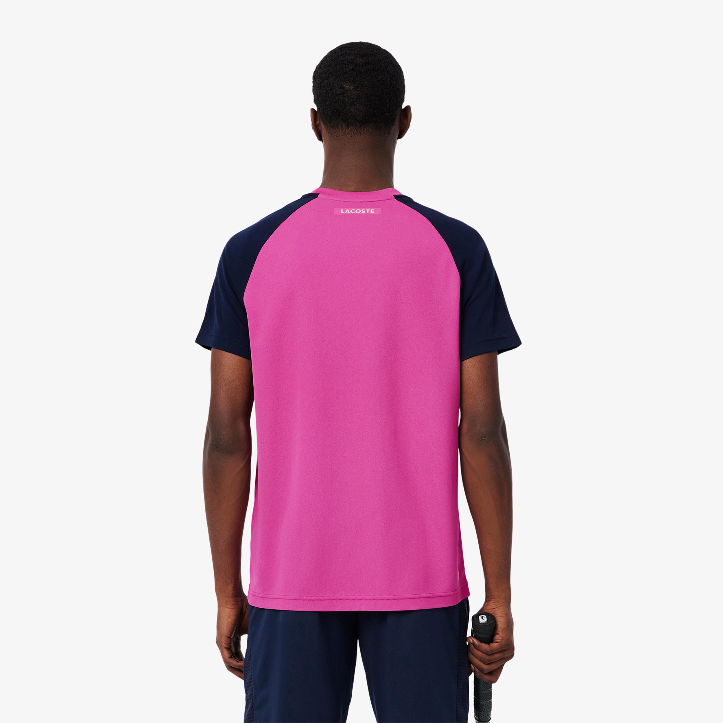 Lacoste T-shirt Hommes - Pink , Multicouleur