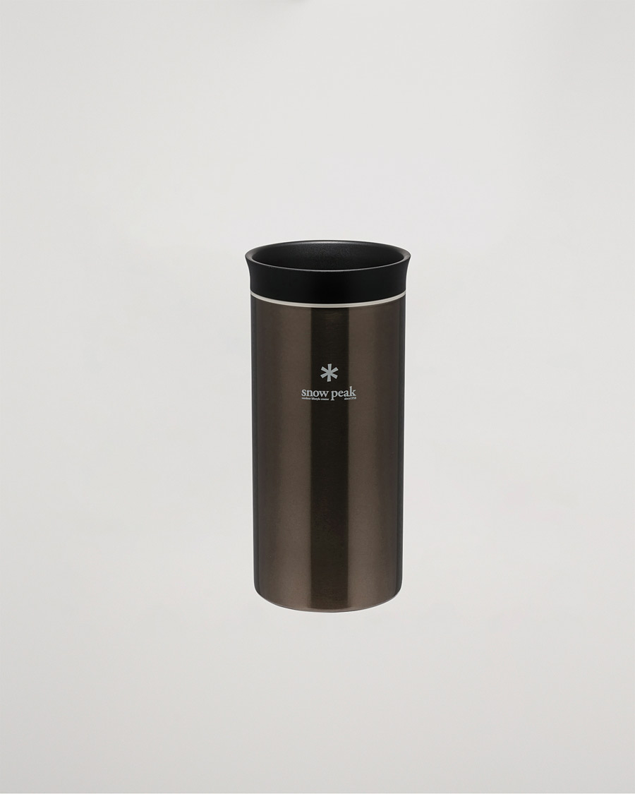 Snow Peak Kanpai Thermal Bottle Dark Silver