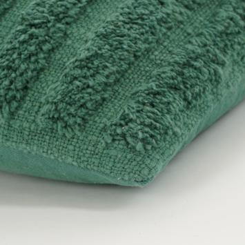 Sierkussen tufted groen - l55xb35xh10cm