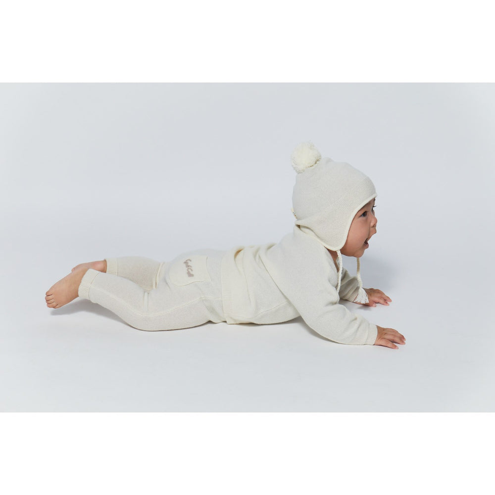 Køb COPENHAGEN COLORS Creme Cashmere Classic Baby Bukser