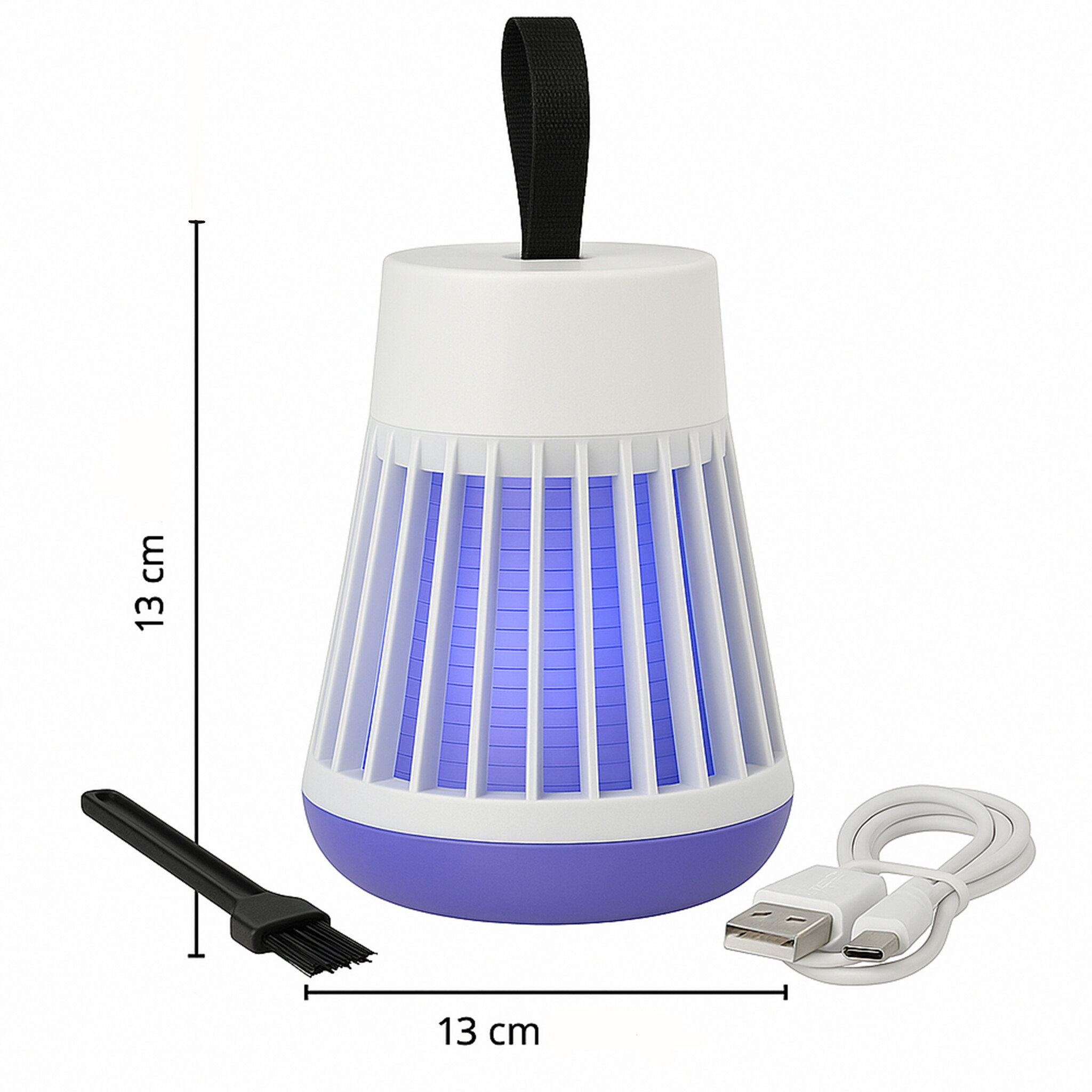 Hem 6 x 16 cm insectenlamp oplaadbaar