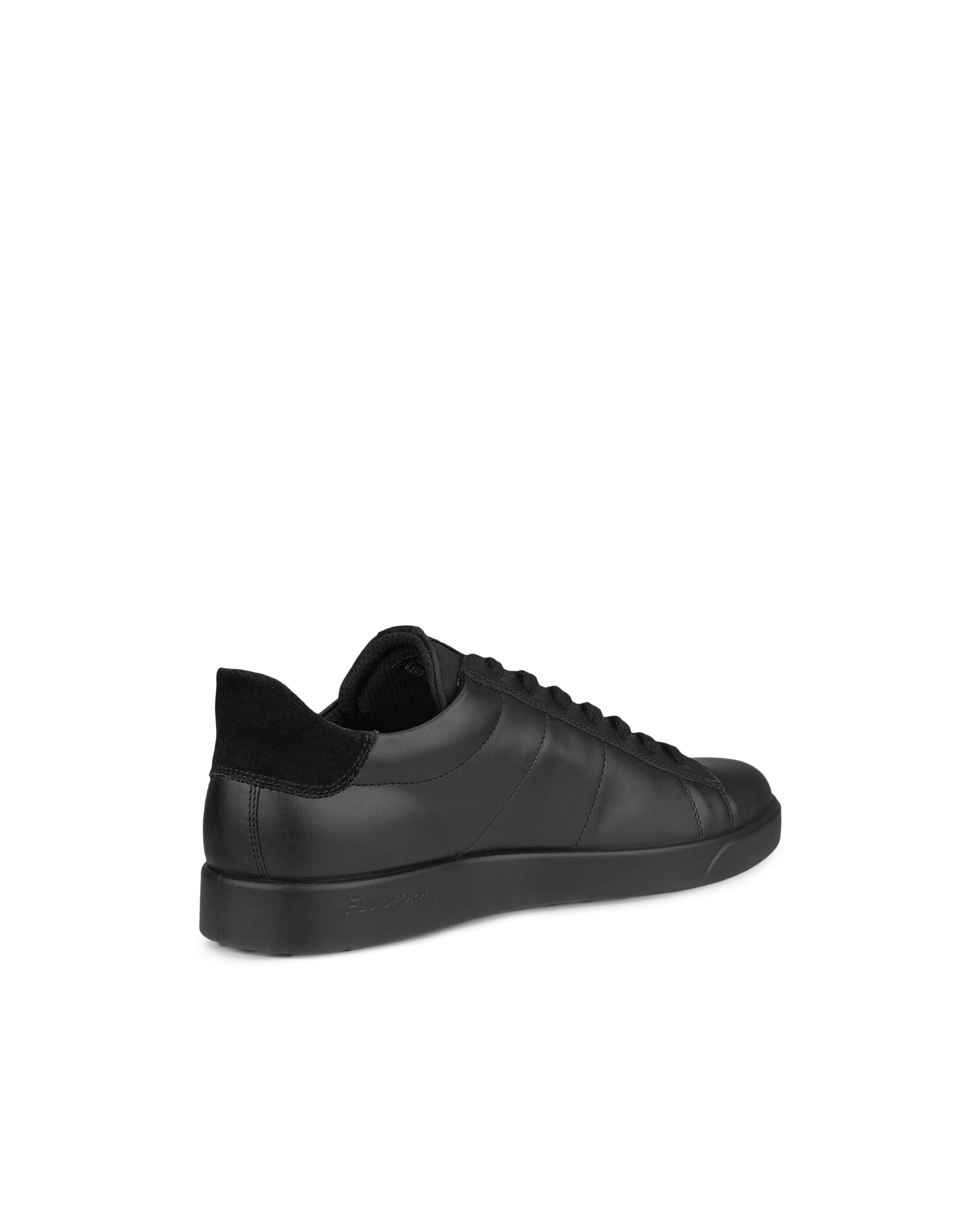 ECCO STREET LITE M Herren Ledersneaker Schwarz