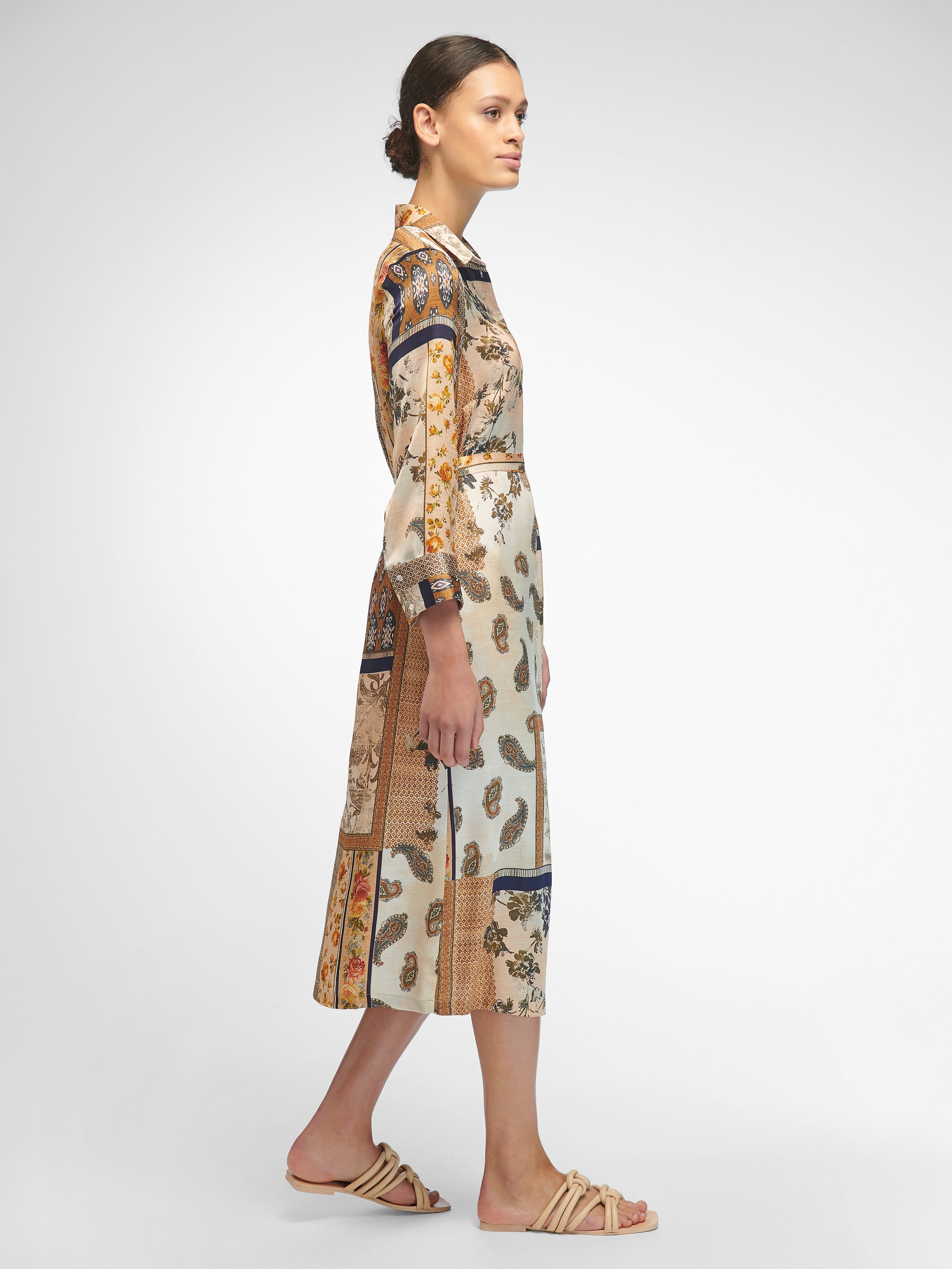 Kleid mit 3/4-Arm