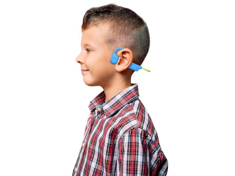 myFirst Headphones AirWaves Blau Sichere und komfortable Luftleitungskopfhörer