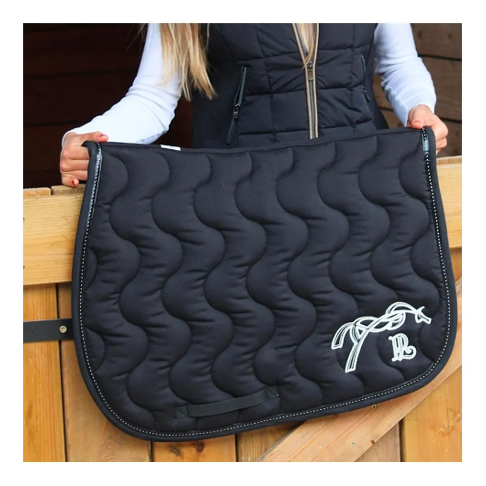 Pénélope CLASSIQUE - Tapis mixte noir/noir