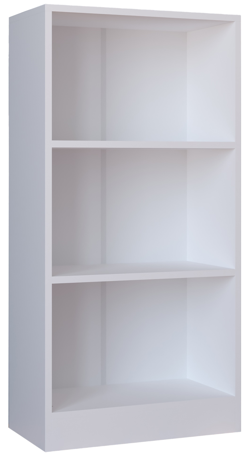 Regal DILOS - weiß - 3 Ablagefächer - 56 cm