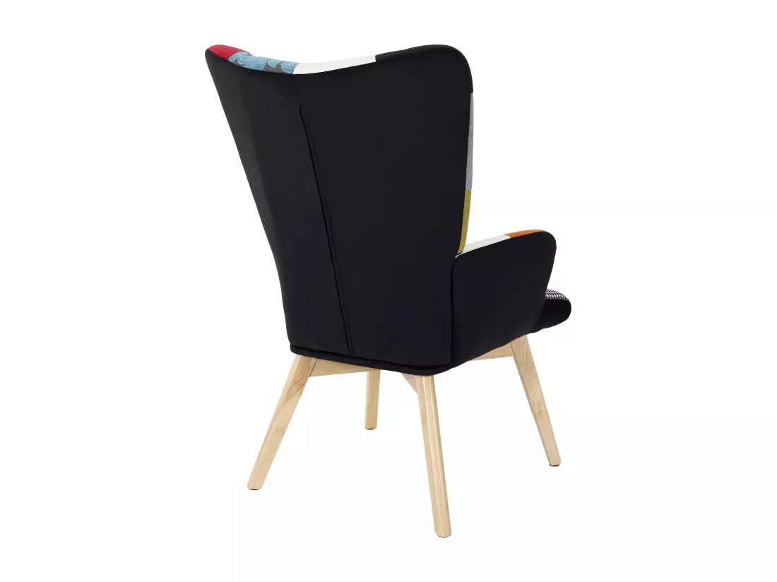 Fauteuil Helsinki Patchwork Multicolore
