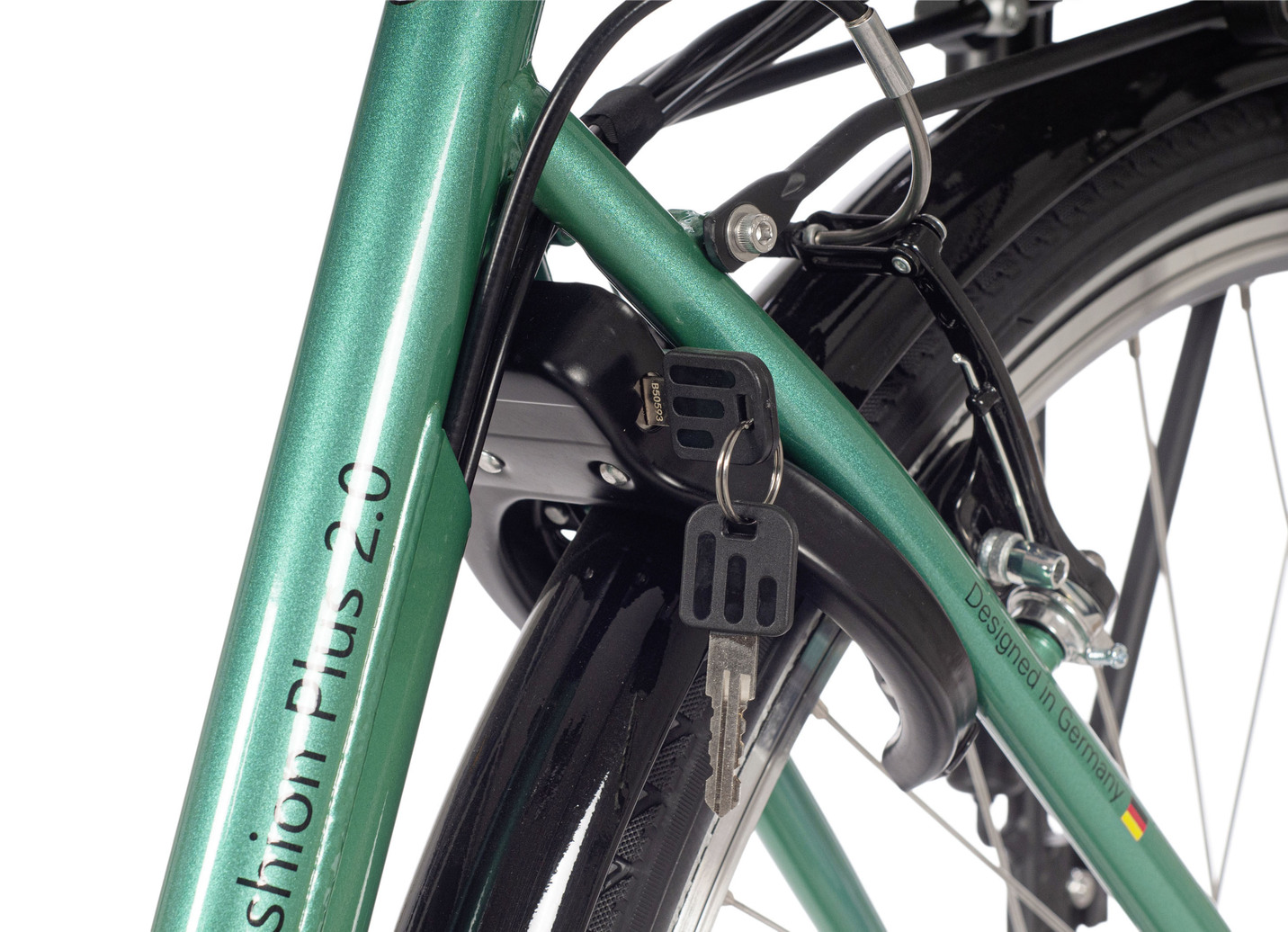 Zeitlos, elegantes City-E-Bike mit komfortabler Ausstattung