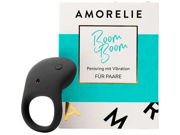Amorelie Penisring mit Vibration Penisring mit Vibration sorgt für eine prallere Erektion und extra Stimulation der Klitoris
