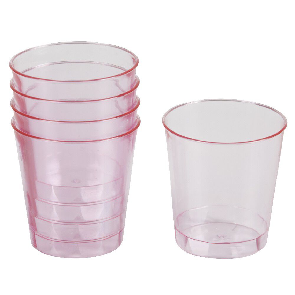 Verre shooter coloré x20