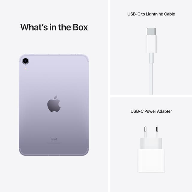 iPad mini (2021) 256 GB 5G (lilla)