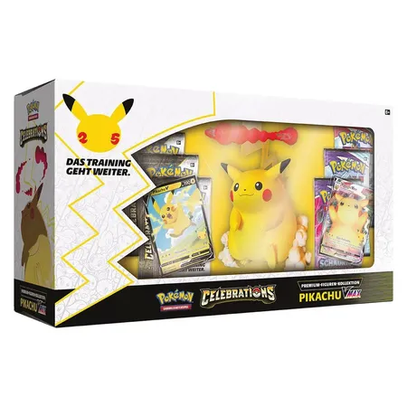 Pokemon-Sammelkartenspiel: Premium-Figuren-Kollektion Celebrations: Pikachu-VMAX