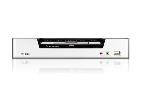 ATEN CubiQ CS1794 USB 2.0 HDMI KVMP Switch - KVM / audio-switch - 4 x KVM / audio - 1 lokalbruger - desktop