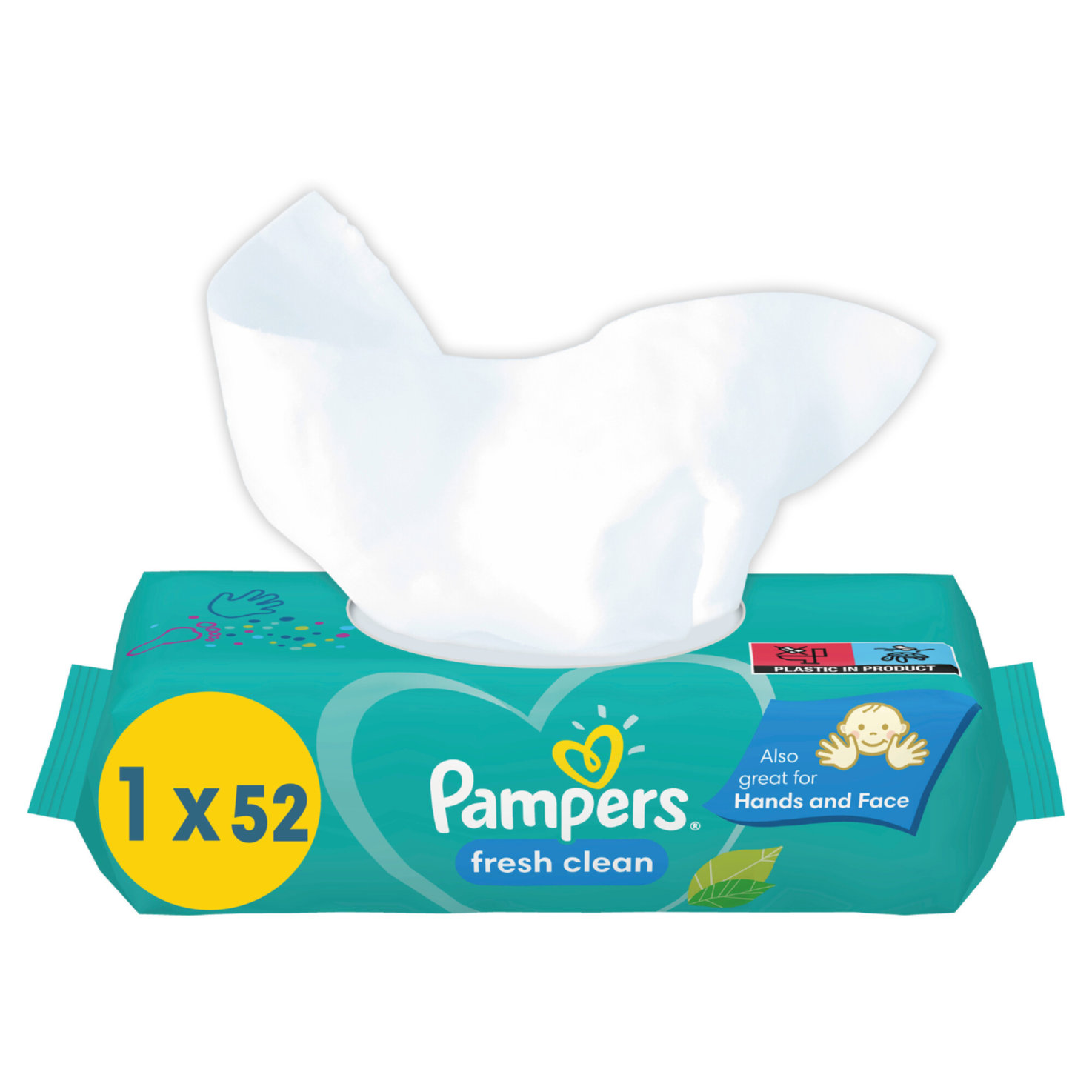 Pampers Feuchttücher Fresh Clean 1x52 Stück