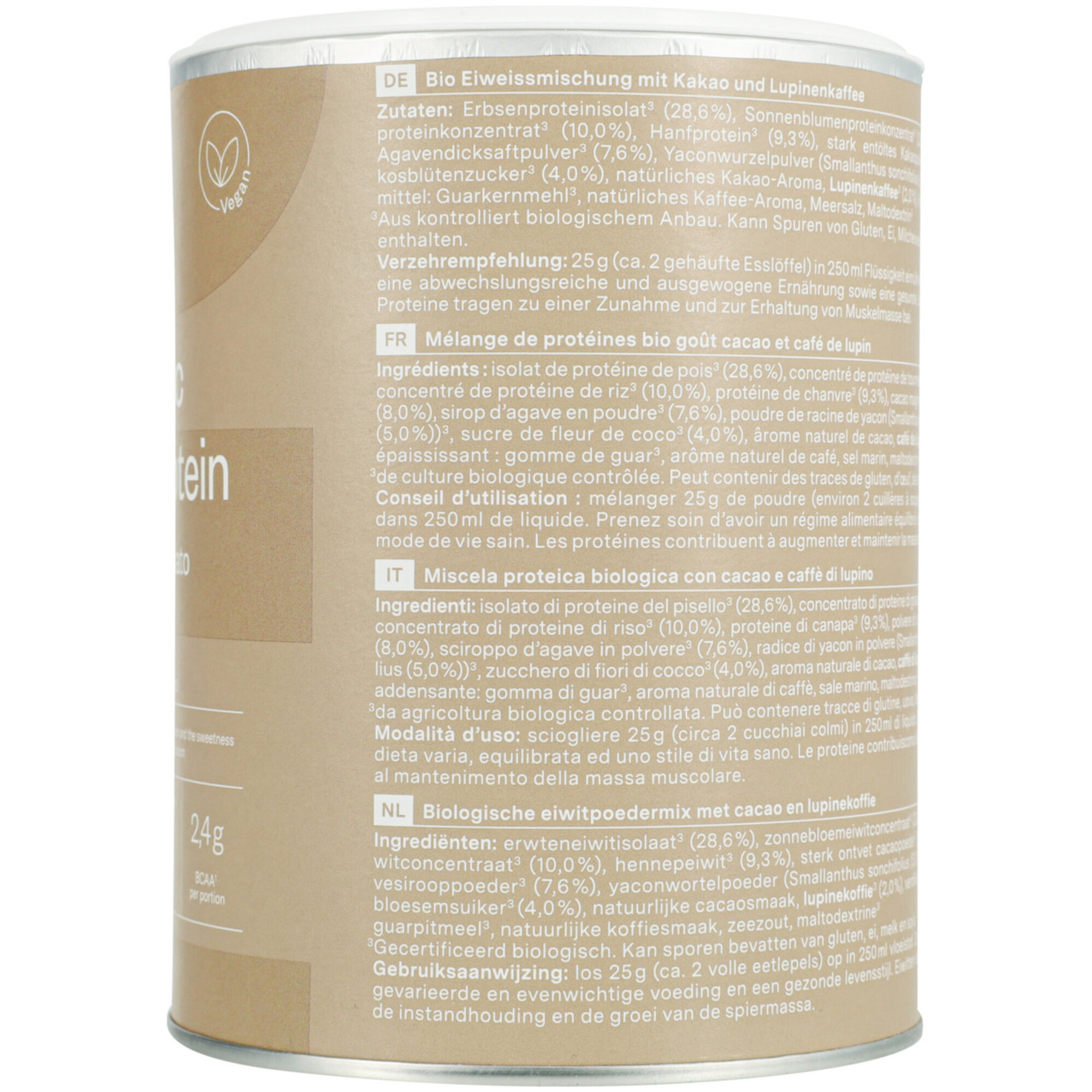 nu3 Bio Vegan Chocolate Macchiato