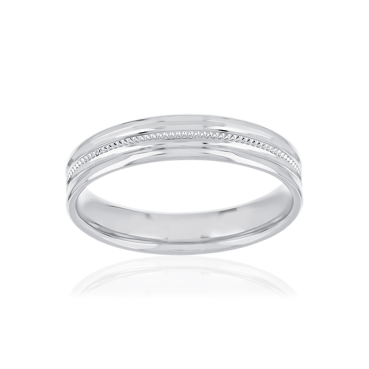 Alliance or 750 blanc