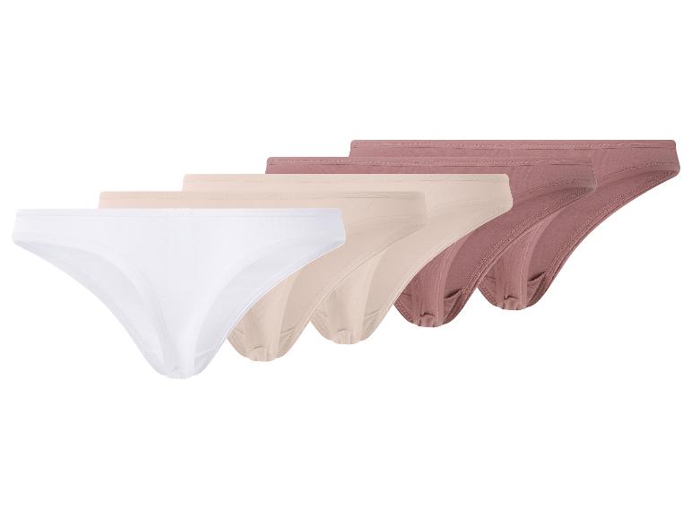 Set van 5 dames strings