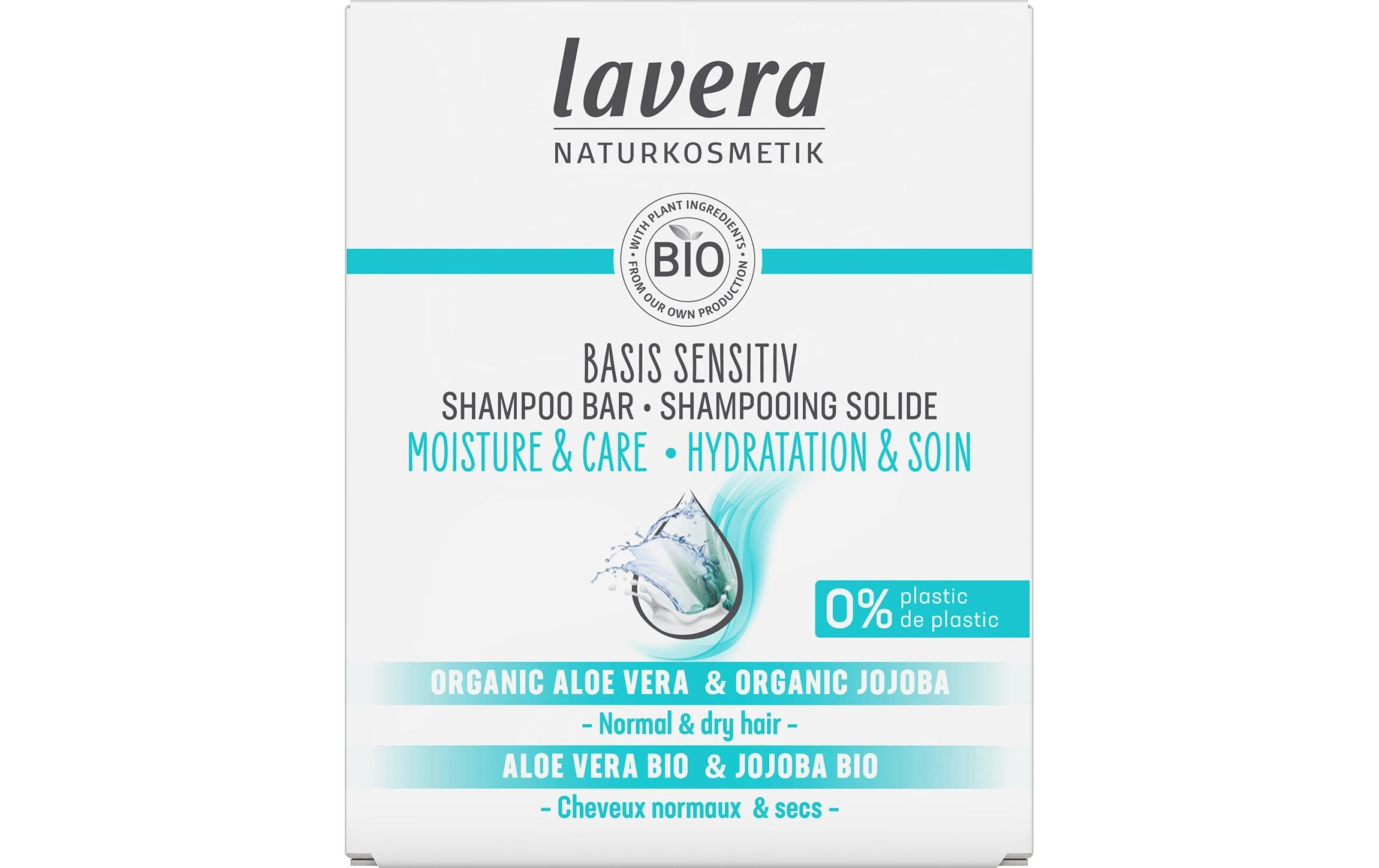 Festes Shampoo Basis Sensitiv moisture and care 50 gNatürliches, festes Haarshampoo für empfindliche Kopfhaut