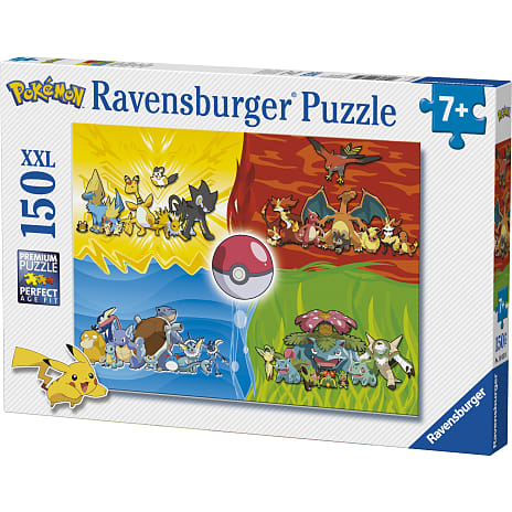 Pokémon puslespil - 150 brikker