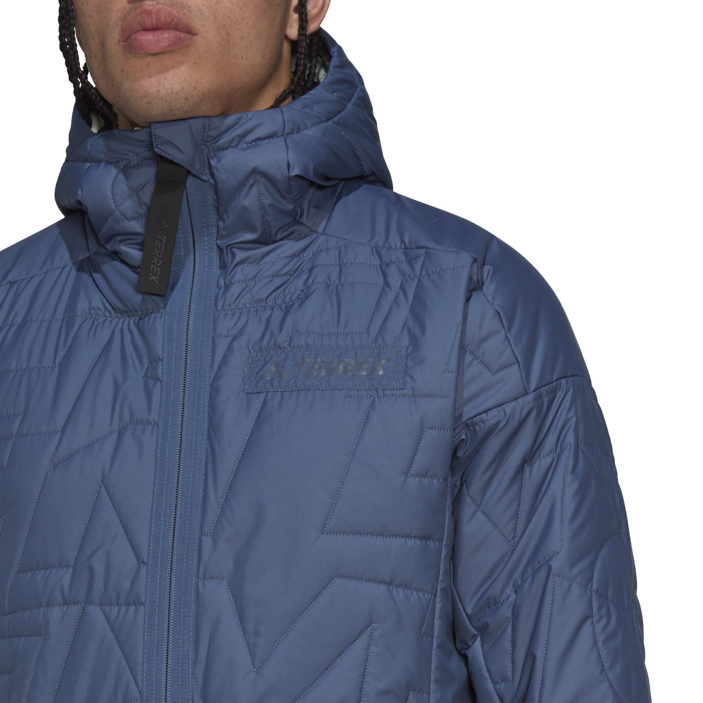 adidas Terrex MYSHELTER PrimaLoft Hooded Padded Jacket Mens