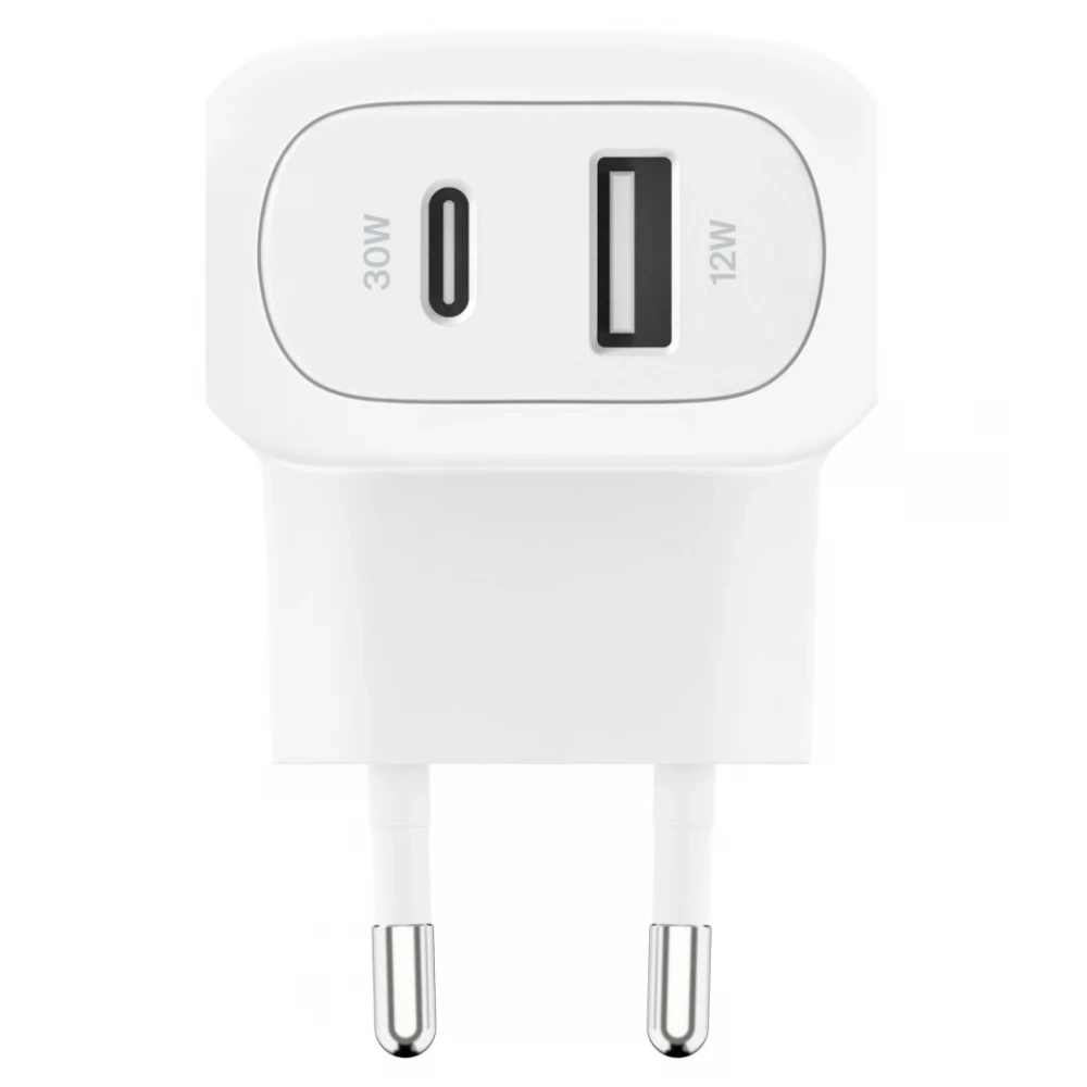 (42W) BoostCharge USB C / USB A Ladegerät Netzteil Power Delivery 3.0 (WCB009VFWH) - Weiss
