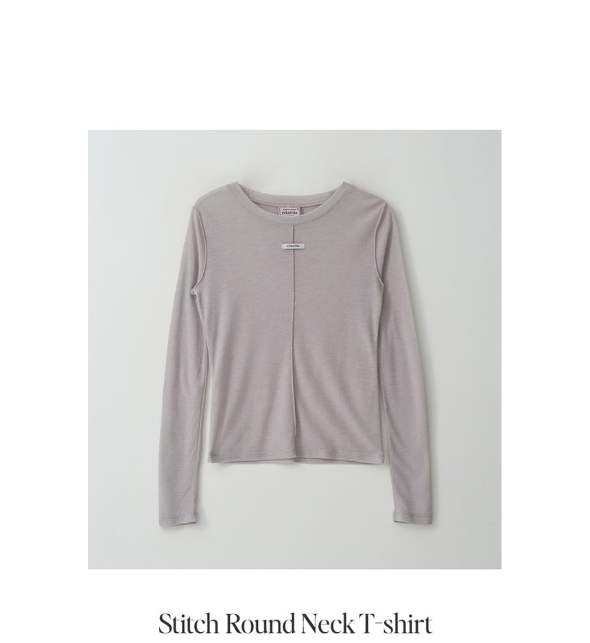 rolarola - T-shirt met ronde hals (grijs)