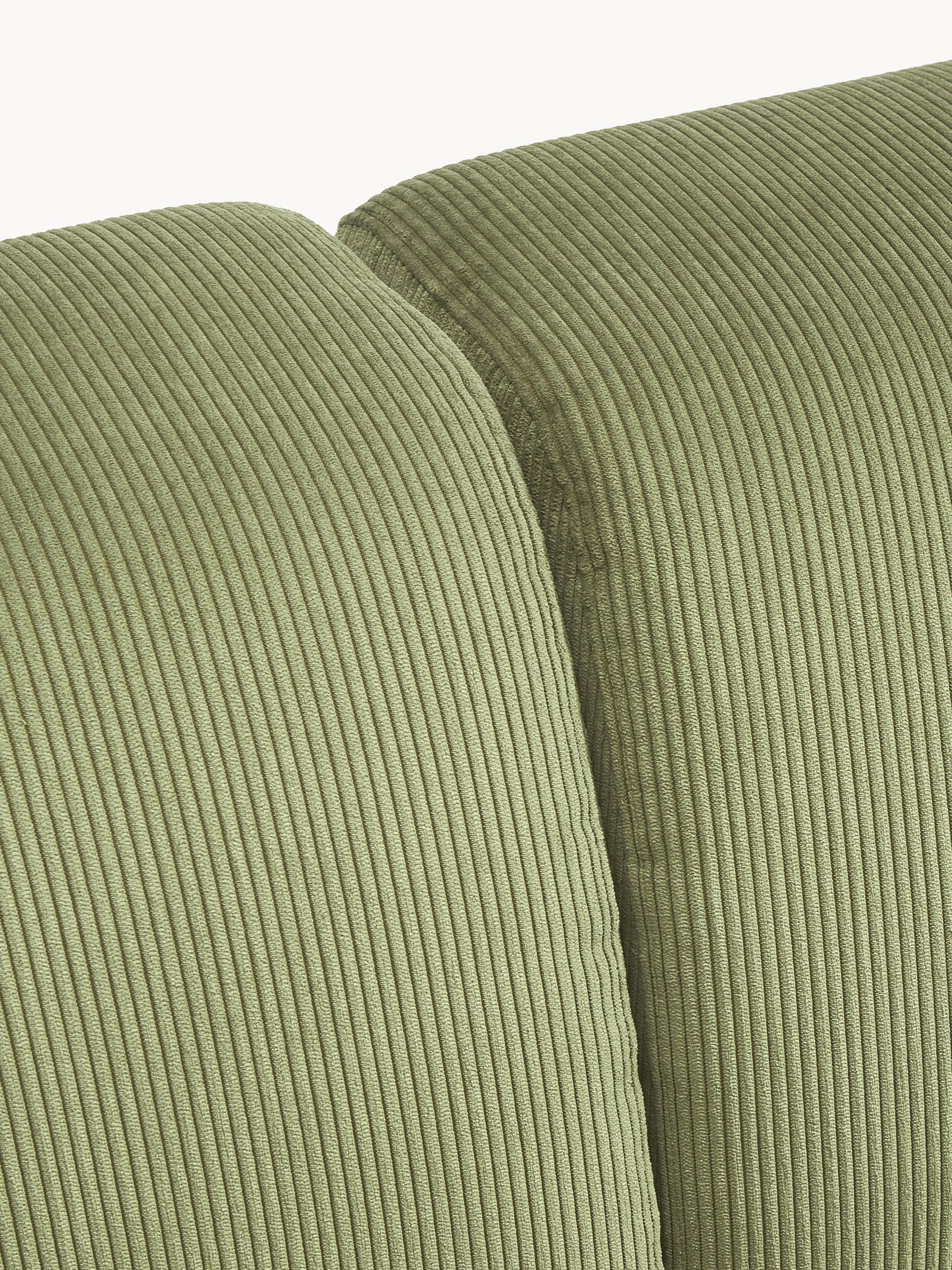 Corduroy hoekbank Melva (4-zits)