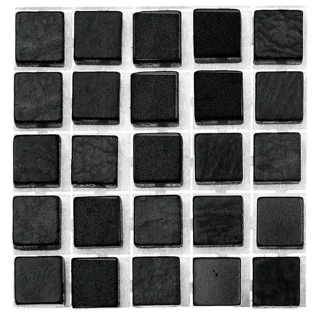 Glorex Poly-Mosaic, 5 x 5mm, schwarz, 119 Stück