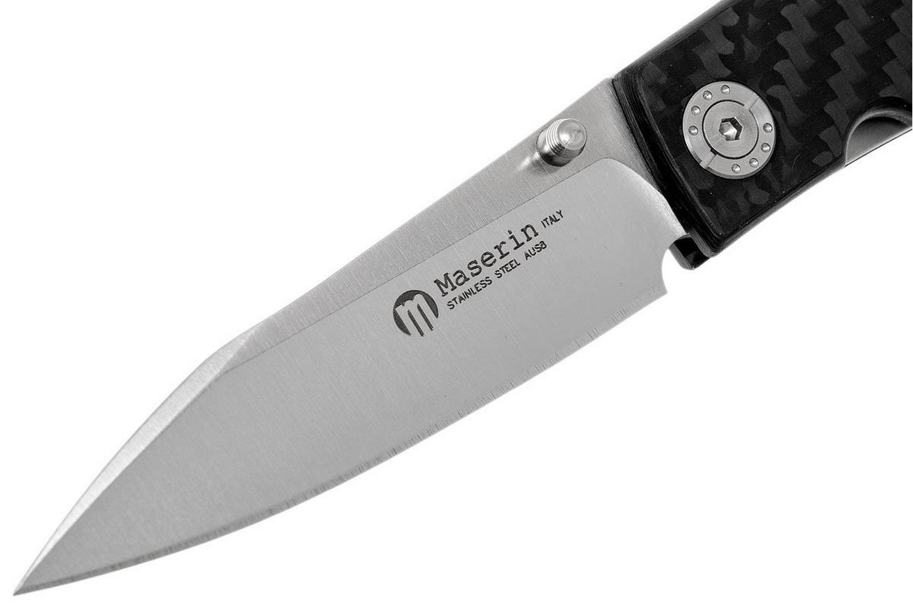Maserin Carbon 392/CN Black Carbonfiber zakmes