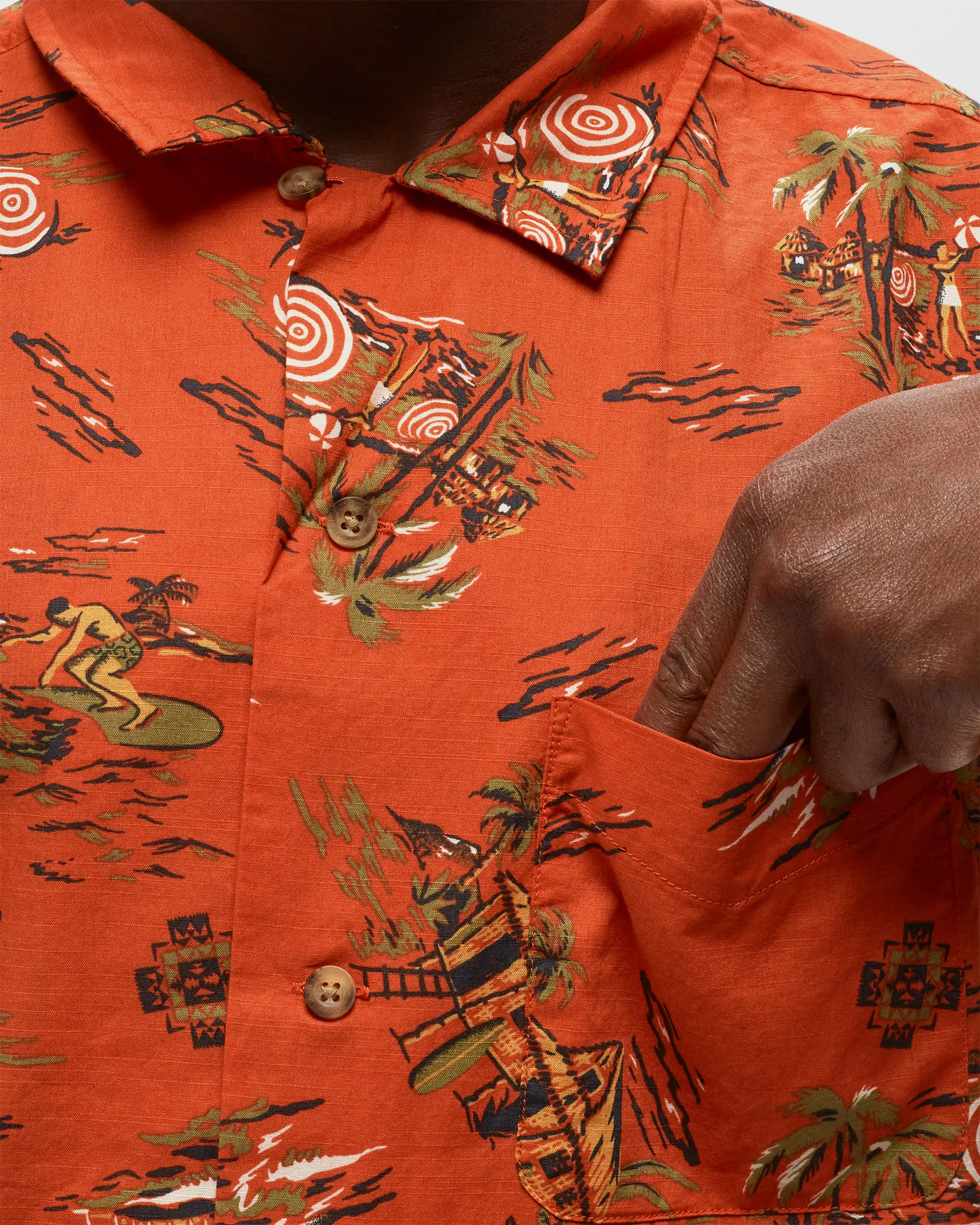 Camisa havaiana Pendleton
