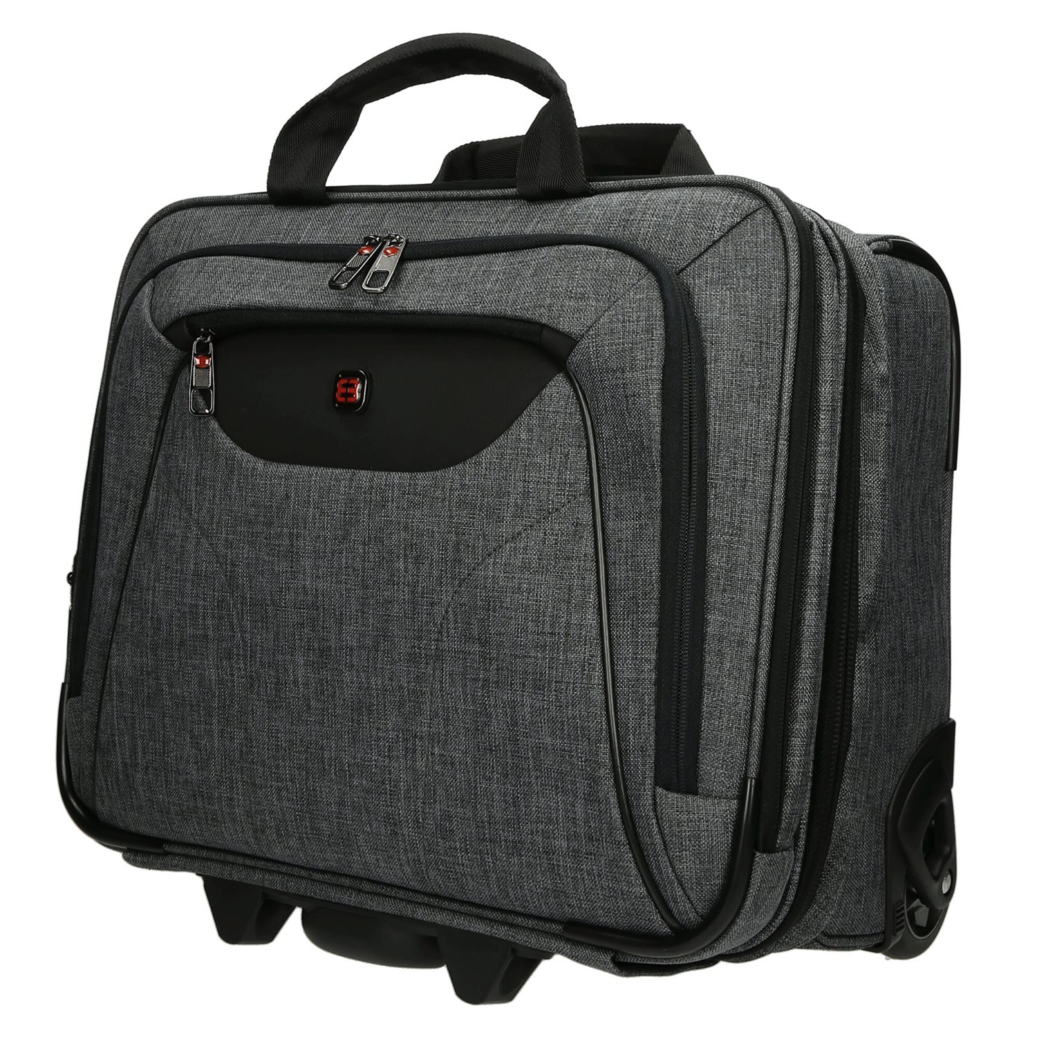 Enrico Benetti Frankfurt Laptop Trolley 17'' grey2