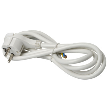 Handson Platte Stekker RA met Snoer 2 Meter